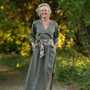 Ceinture Anita – Voile de coton fougère - Quintessence