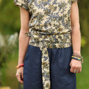 Ceinture Anita – Voile de coton fougère - Quintessence