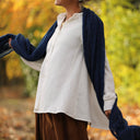 Chemise Caroline - bel armuré blanc - Quintessence