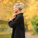 Chemise Caroline - Broderie noire nuit étoilée - Quintessence