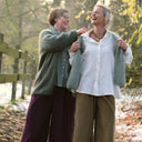 Chemise Caroline - Double gaze de coton ivoire - Quintessence