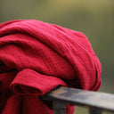 Chemise Caroline - Double gaze de coton plumetis grenat - Quintessence