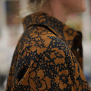 Chemise Caroline - Satin de coton Fleurs de Curcuma - Quintessence