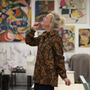 Chemise Caroline - Satin de coton Fleurs de Curcuma - Quintessence