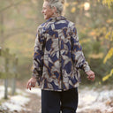 Chemise Caroline - Satin de coton Floraison sépia - Quintessence