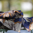 Chemise Caroline - Satin de coton Floraison sépia - Quintessence