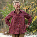 Chemise Caroline - Satin de coton Jardin Épicé - Quintessence