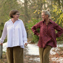 Chemise Caroline - Satin de coton Jardin Épicé - Quintessence