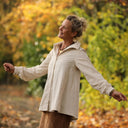 Chemise Caroline - Velours côtelé ivoire - Quintessence