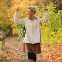 Chemise Caroline - Velours côtelé ivoire - Quintessence