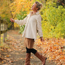 Chemise Caroline - Velours côtelé ivoire - Quintessence