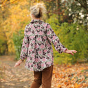 Chemise Caroline - Velours milleraies fleuri Rosea - Quintessence