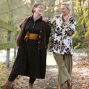 Chemise Caroline - Viscose Fleurs de Moka - Quintessence