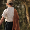 Chemise Honorine - Coton Broderie Fleurie blanche Ajourée - Quintessence