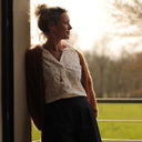 Chemise Honorine - Coton Broderie Fleurie blanche Ajourée - Quintessence