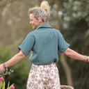 Chemise Honorine - Double gaze de coton cactus - Quintessence