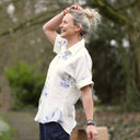 Chemise Honorine - Double gaze de coton Grand large - Quintessence