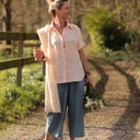 Chemise Honorine - Gaze légère à double structure nude - Quintessence