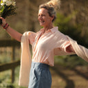 Chemise Honorine - Gaze légère à double structure nude - Quintessence