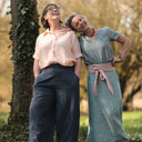 Chemise Honorine - Gaze légère à double structure nude - Quintessence