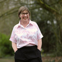 Chemise Honorine - Toile de Jouy framboise - Quintessence