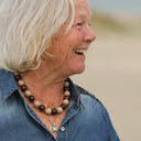 Collier Équinoxe – Beige & Marron marbré - Quintessence