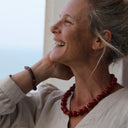 Collier Équinoxe – Rouge & Doré - Quintessence