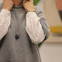 Collier Liberté violette - Quintessence