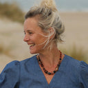 Collier Mistral – Marron, Noir & Doré - Quintessence