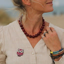 Collier Silice – Résine & éclat minéral - Quintessence