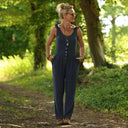 Combinaison LOUNA - Lin stone bleu grisé - Quintessence