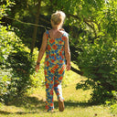 Combinaison LOUNA - Satin de coton jardin solaire - Quintessence
