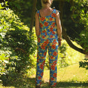 Combinaison LOUNA - Satin de coton jardin solaire - Quintessence