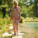 Combinaison LOUNA - Satin de coton lagon d’Ambre - Quintessence