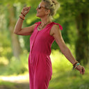 Combinaison LOUNA - Viscose/lin fushia - Quintessence