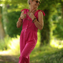 Combinaison LOUNA - Viscose/lin fushia - Quintessence