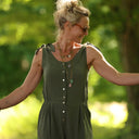 Combinaison LOUNA - Viscose/lin kaki - Quintessence