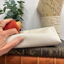 Coupon - coton beige 155 cm de laize - E37 - Quintessence