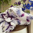 coupon - coton imprimé chataigne 185x150 - D31 - Quintessence