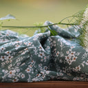 coupon - coton vert fleuri 290x150 - F5 - Quintessence