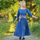 Coupon - seersucker bleu 180x150 - E64 - Quintessence