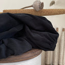 Coupon - Velours milleraies noir 140x300 (Copie) - Quintessence