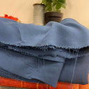 Coupon - viscose bleu nuit 115x150 - B69 - Quintessence