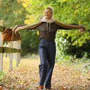 Écharpe Léonie camel - Quintessence