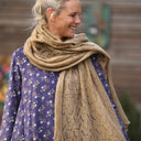 Écharpe Léonie camel - Quintessence