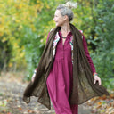 Écharpe Léonie chocolat - Quintessence