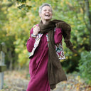 Écharpe Léonie chocolat - Quintessence