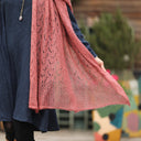 Écharpe Léonie rose boisé - Quintessence