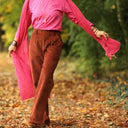 Écharpe Léonie rose fushia - Quintessence