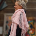 Écharpe Léonie rose poudré - Quintessence